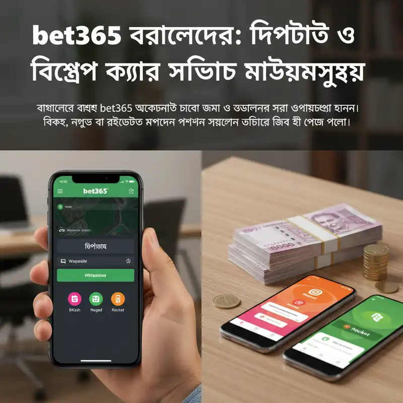 bet365 বাংলাদেশ ডিপোজিট ও উইথড্র গাইড